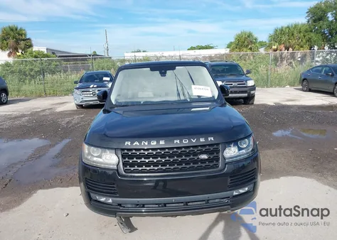 2016 Land Rover Range Rover 5.0L V8 Supercharged z USA, uszkodzony, nr VIN SALGS2EFXGA292769